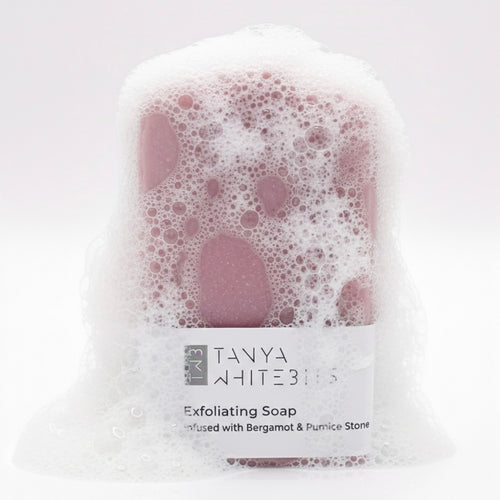 Exfoliating Soap infused with Bergamot and Pumice Stone