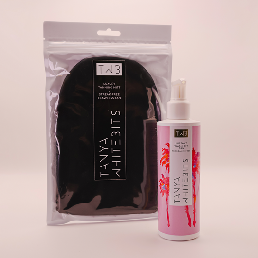 Glow on the Go Bundle from My Store featuring skincare products with brightening and hydrating ingredients in sleek packaging.