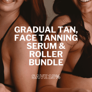 Gradual Tanning Lotion, Face Tanning Serum & Roller Bundle
