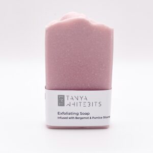 Tanya Whitebits Exfoliating Soap infused with Bergamot and Pumice Stone